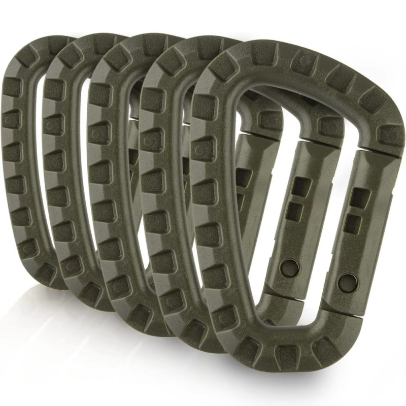 Chain Quick Link - Ensemble de mousquetons tactiques en plastique