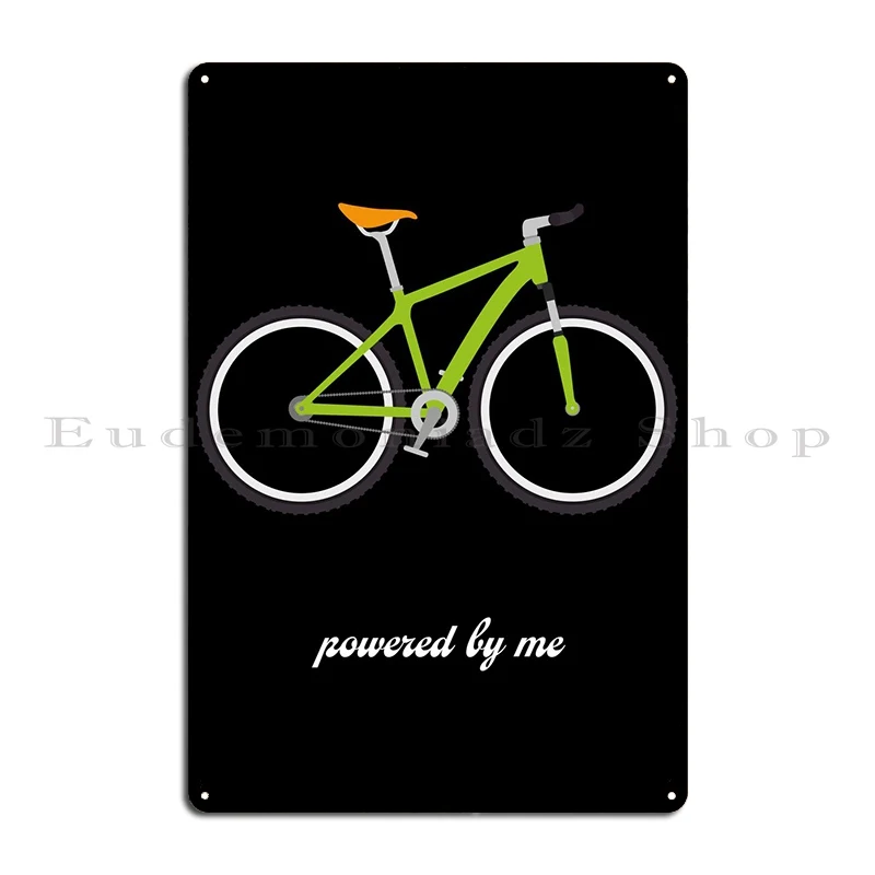 Mountain Biking Europe - Panneau métallique pour vélo de montagne,