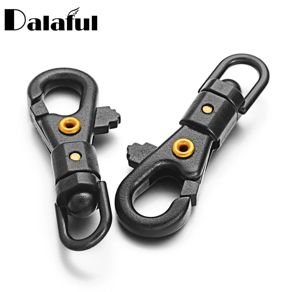 Chain Quick Link - Mousqueton de survie, porte-clés, boucle rotative,