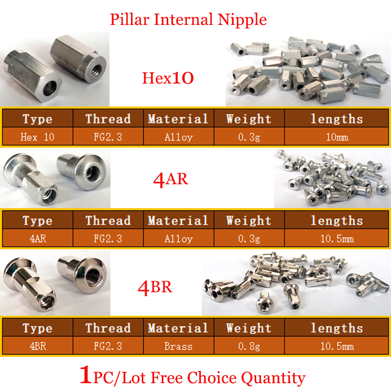 Mamelon interne pour rayons de - Spoke Nipple Brass avis et prix