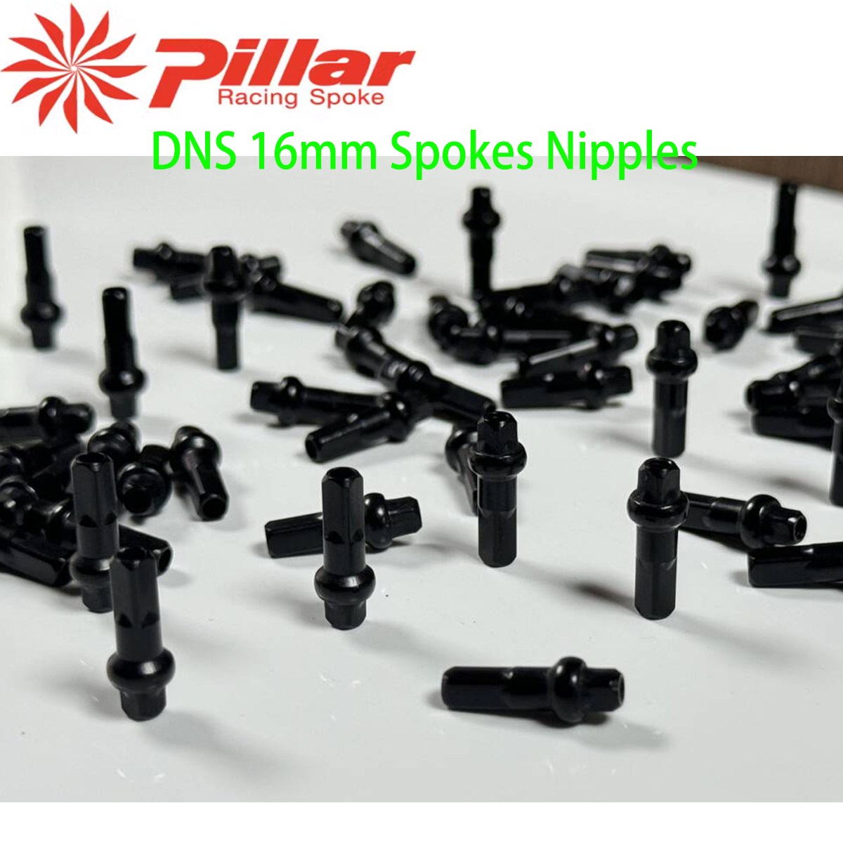 Pillar DSN Nipples de vélo 14G - Spoke Nipple Brass avis et prix