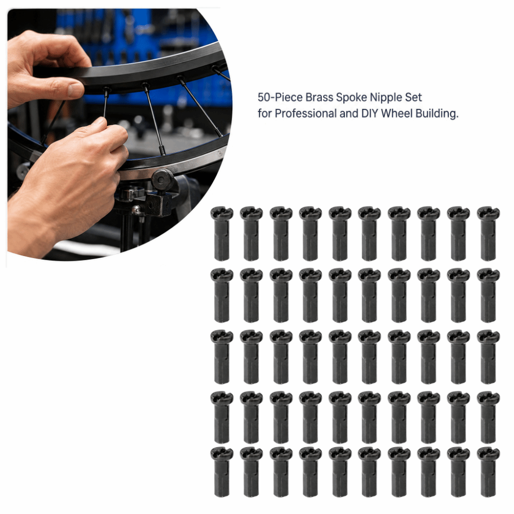 50 embouts de rayons de vélo d - Spoke Nipple Brass avis et prix