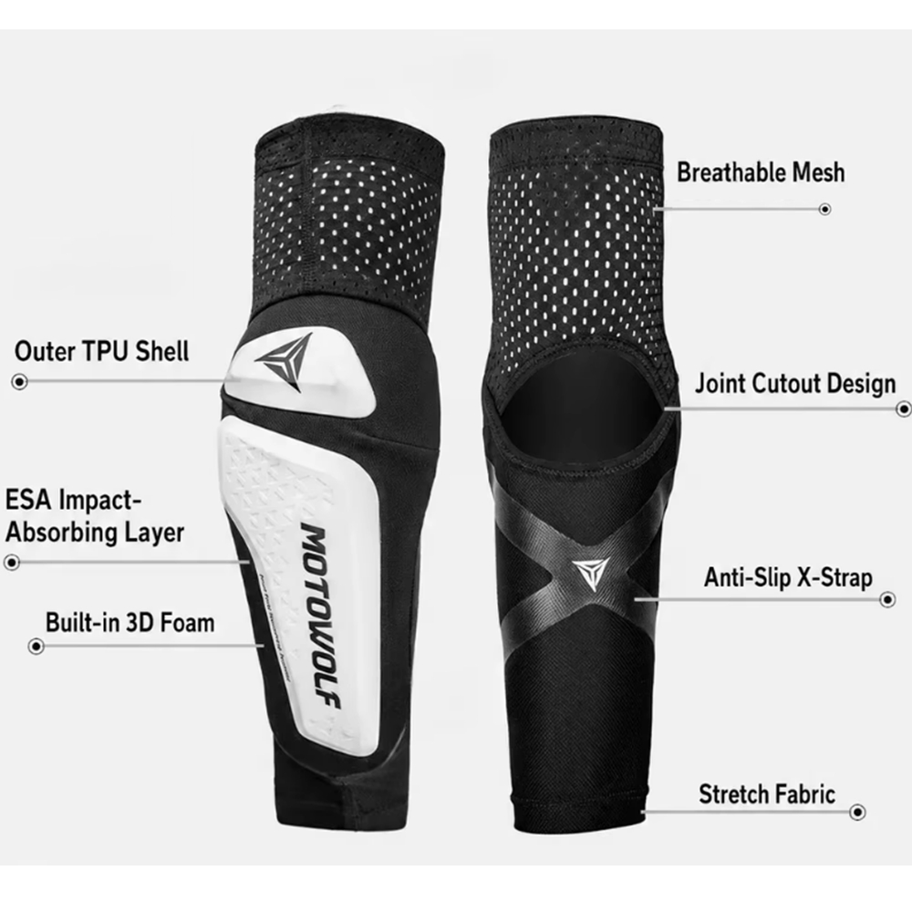 Coudières de moto, protections - Mountain Biking Elbow Pads avis et prix